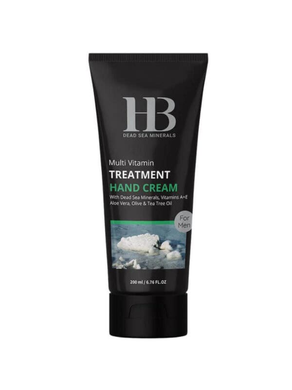 H&B Dead Sea Minerals – Multivitaminový ochranný krém na ruce pro muže 200 ml