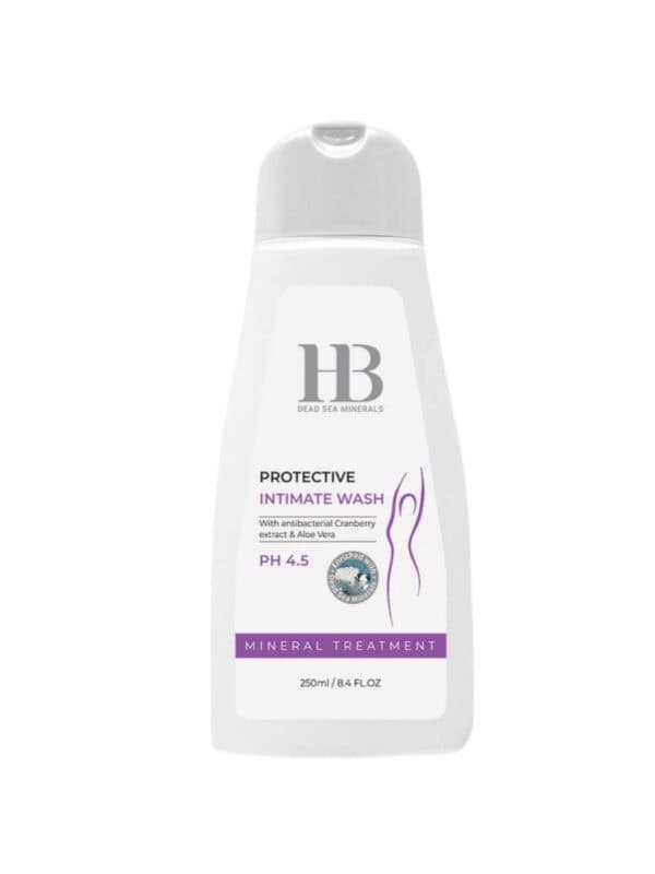 H&B Dead Sea Minerals – Ochranný intimní gel pro ženy s brusinkami – pH 4,5 250 ml