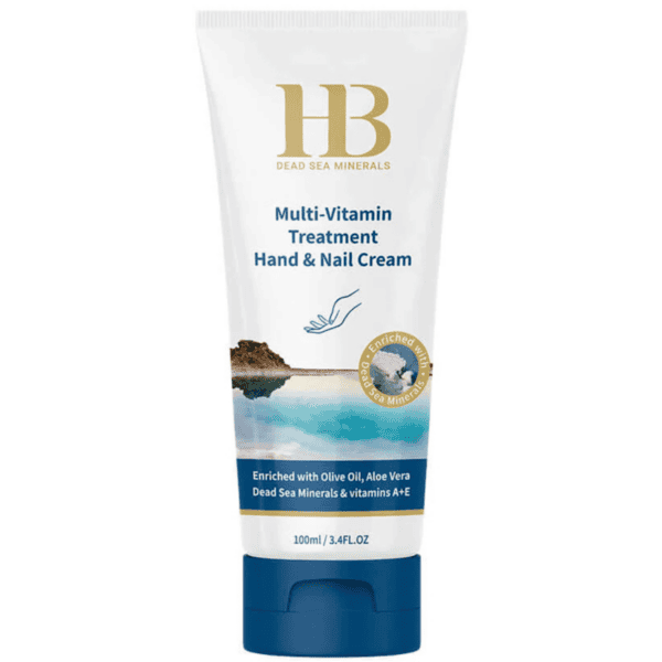 H&B Dead Sea Minerals – Multivitaminový krém na ruce a nehty 100 ml