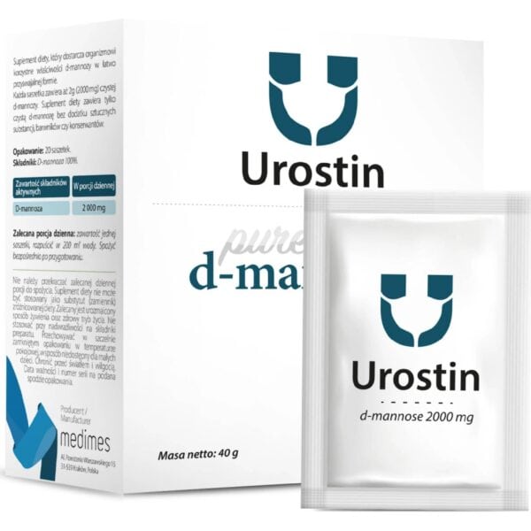 Urostin D-manóza 2000 mg Medimes 20 sáčků