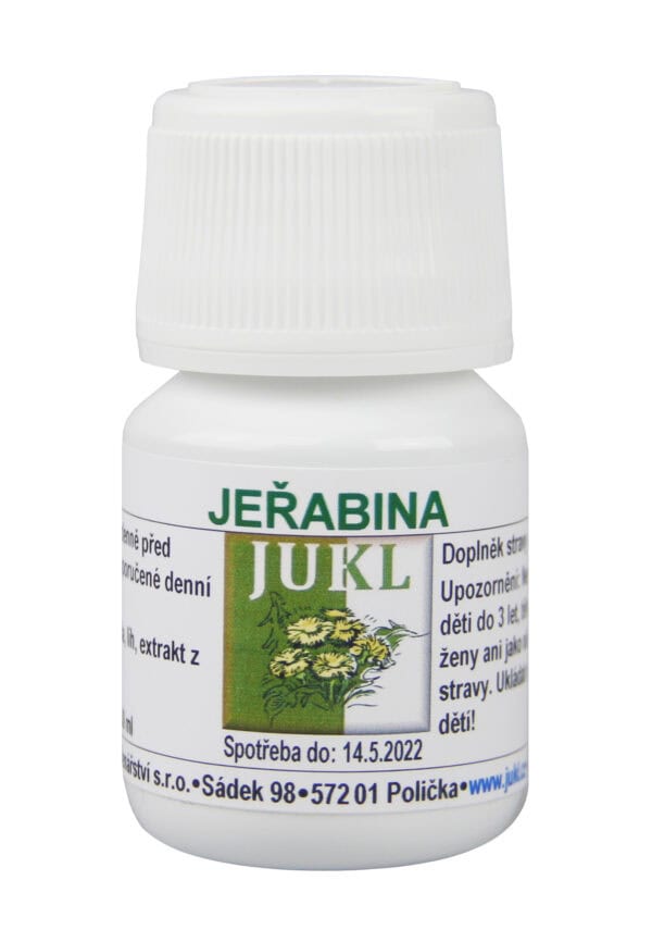 JUKL Tinktura Jeřabina 30 ml