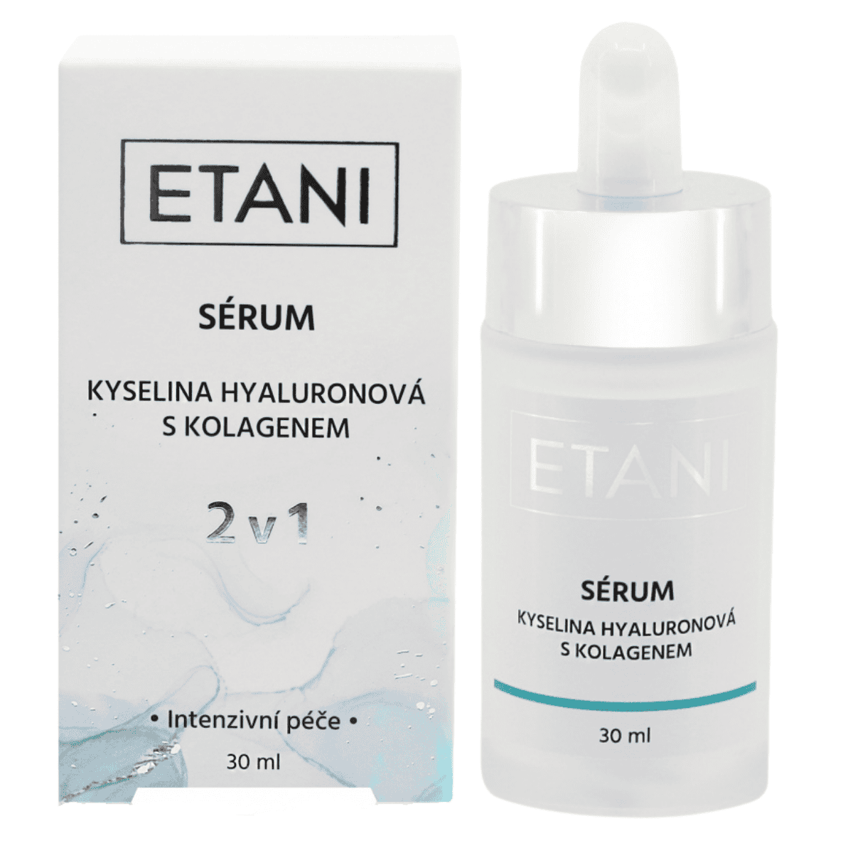 ETANI Sérum 2v1 + Ultrazvuková špachtle Magic - Obrázek 2