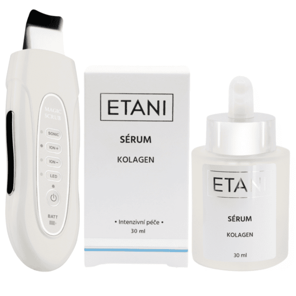 ETANI Kolagen sérum + Ultrazvuková špachtle Magic