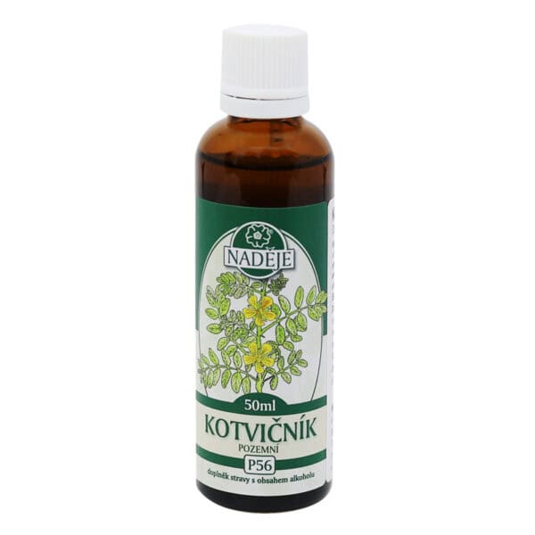 Naděje Kotvičník pozemní tinktura z pupenů 50 ml