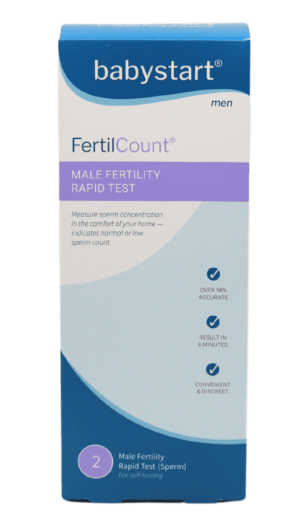 Babystart FertilCount 2 test mužské plodnosti 2 použití
