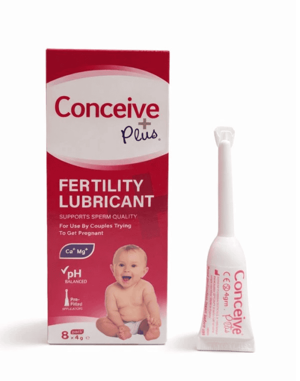 Conceive Plus lubrikační gel na podporu početí v aplikátorech 8×4 mg