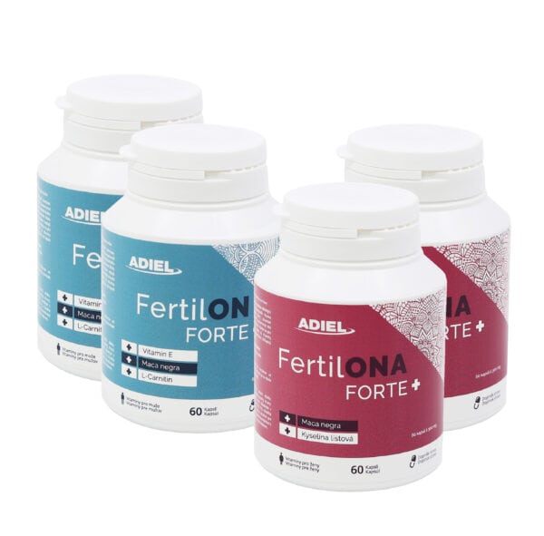 ADIEL vitamíny FertilONA + FertilON 240 kapslí (sada na 2 měsíce)