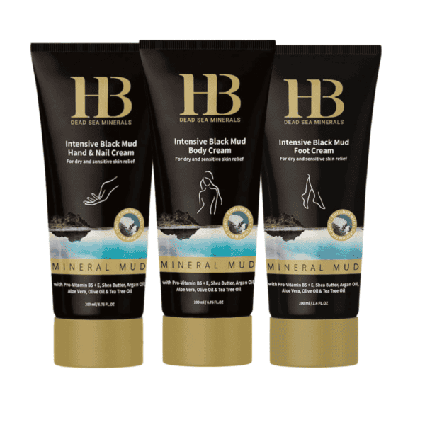 H&B Dead Sea Minerals – Intenzivní péče o tělo s černým bahnem z Mrtvého moře