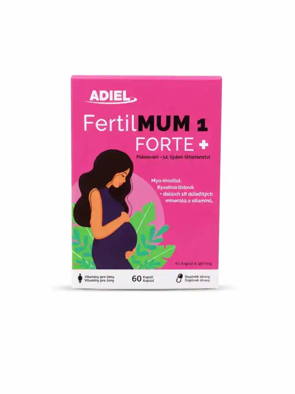 ADIEL FertilMum forte 1, 60 kapslí