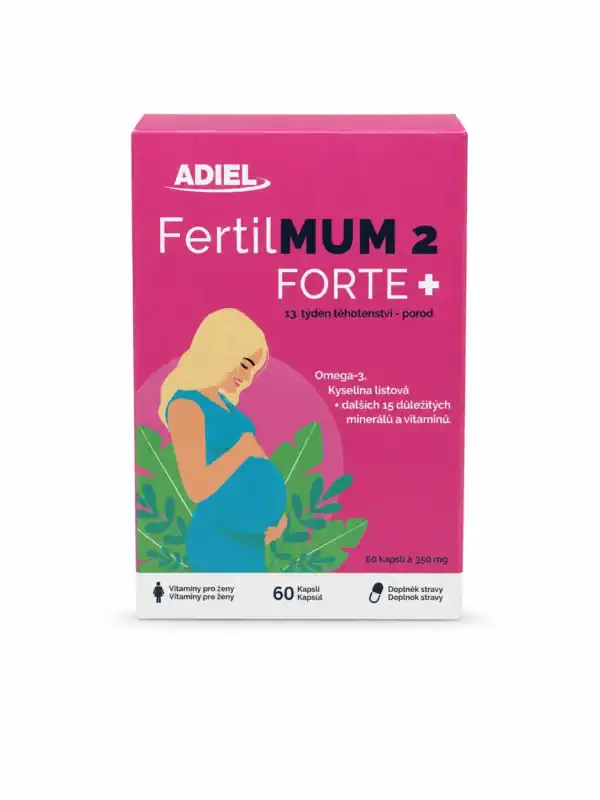 ADIEL FertilMum forte 2, 60 kapslí