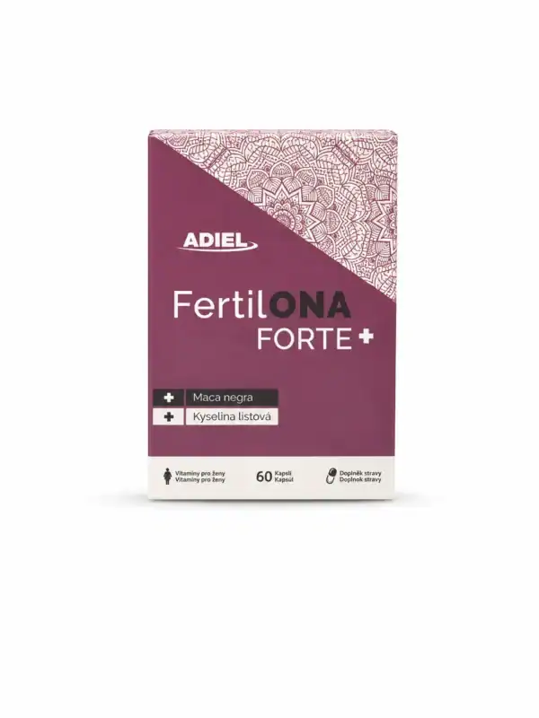 ADIEL FertilONA forte plus – Vitamíny pro ženy 60 kapslí