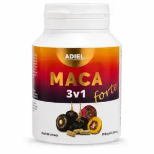 ADIEL Maca 3v1 forte 90 kapslí