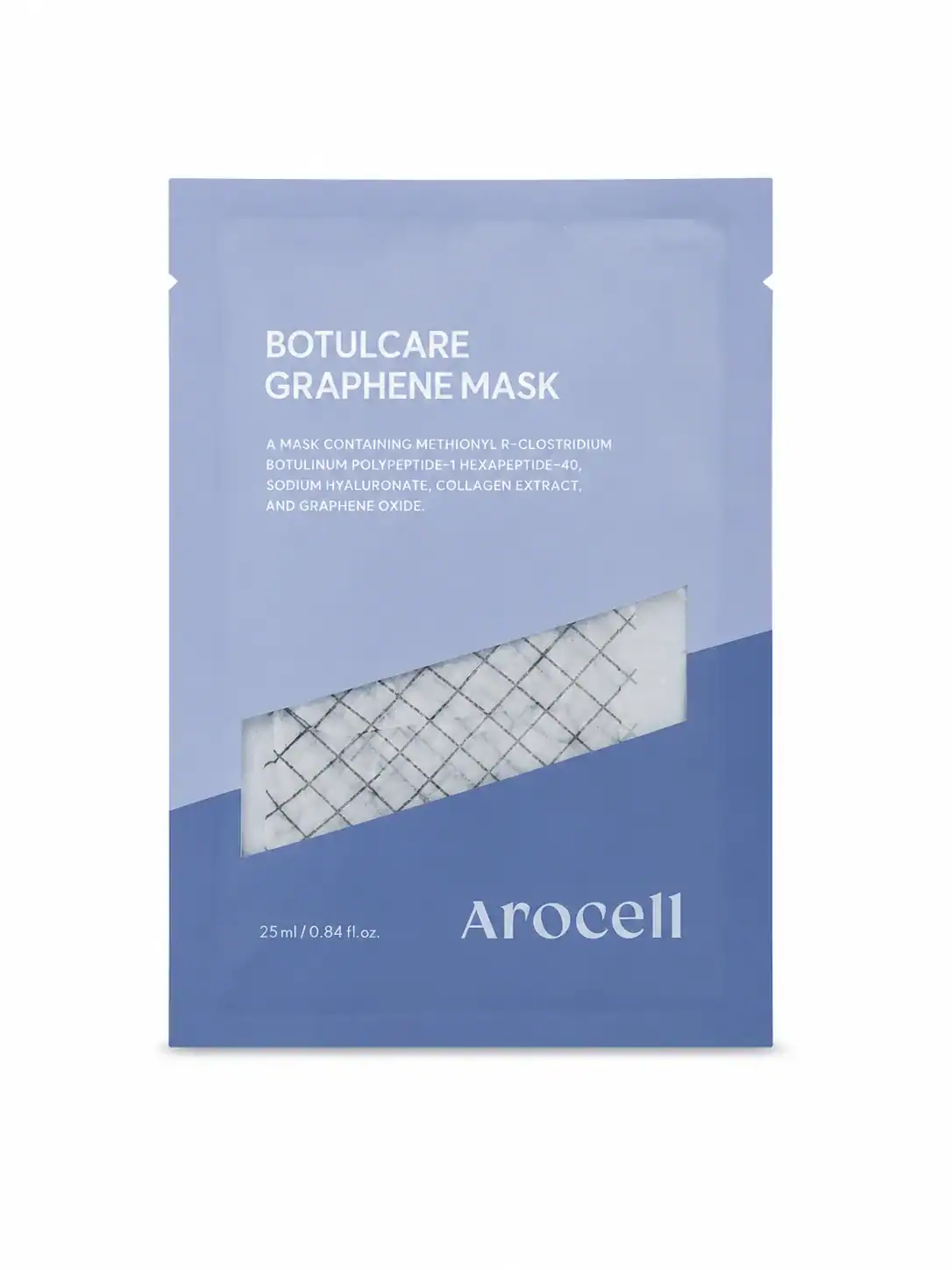 AROCELL – Pleťová botoxová maska s mikroproudy a grafenem – Botulcare Graphene Mask 1ks