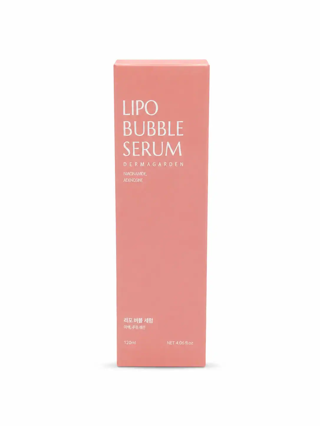 DERMAGARDEN – Bublinkové sérum s niacinamidem a adenosinem – Lipo Bubble Serum, 120 ml