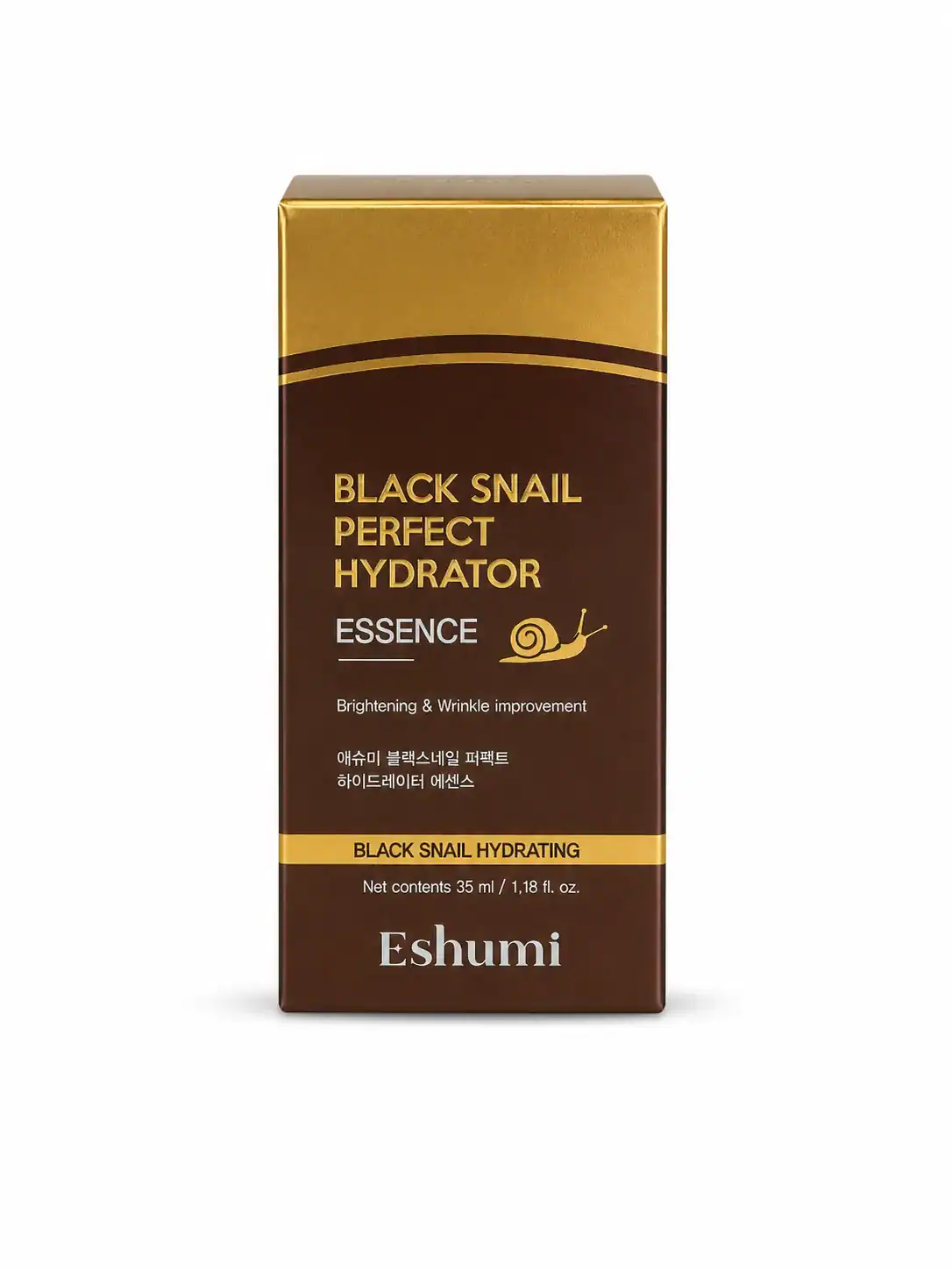 ESHUMI – Black Snail Perfect Hydrator Essence – Pleťová Esence, 35 ml