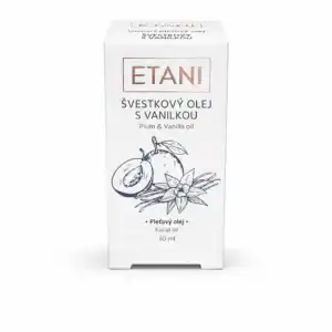 ETANI Švestkový olej s vanilkou, 30ml