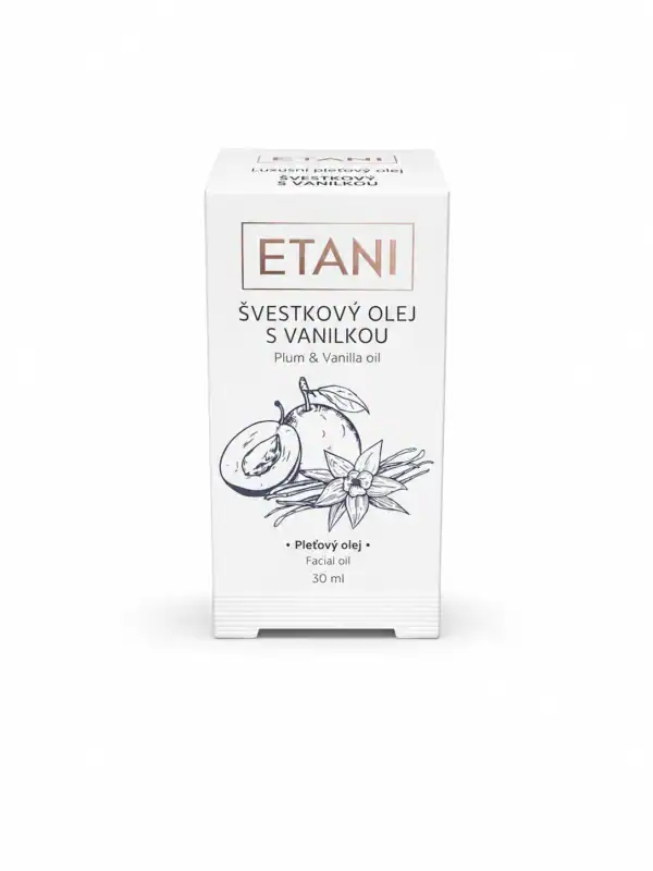 ETANI Švestkový olej s vanilkou, 30ml