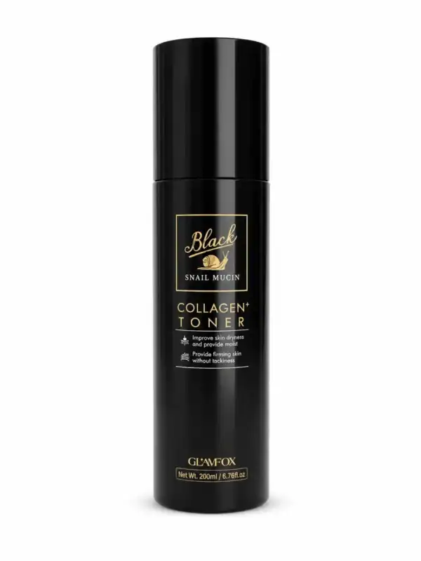 GLAMFOX – Toner s kolagenem a šnečím mucinem – Black Snail Mucine Collagen Toner 200 ml