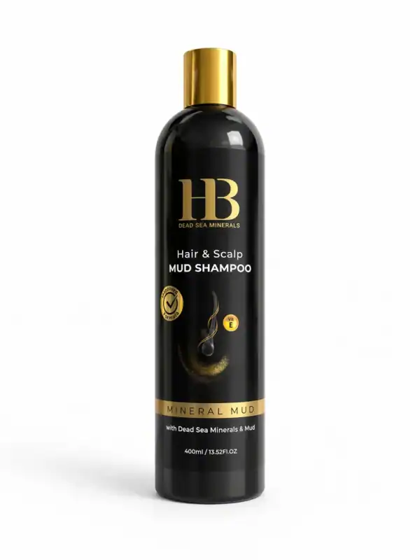 HB Dead Sea Minerals – Bahenní šampon pro vlasy a pokožku hlavy 400 ml