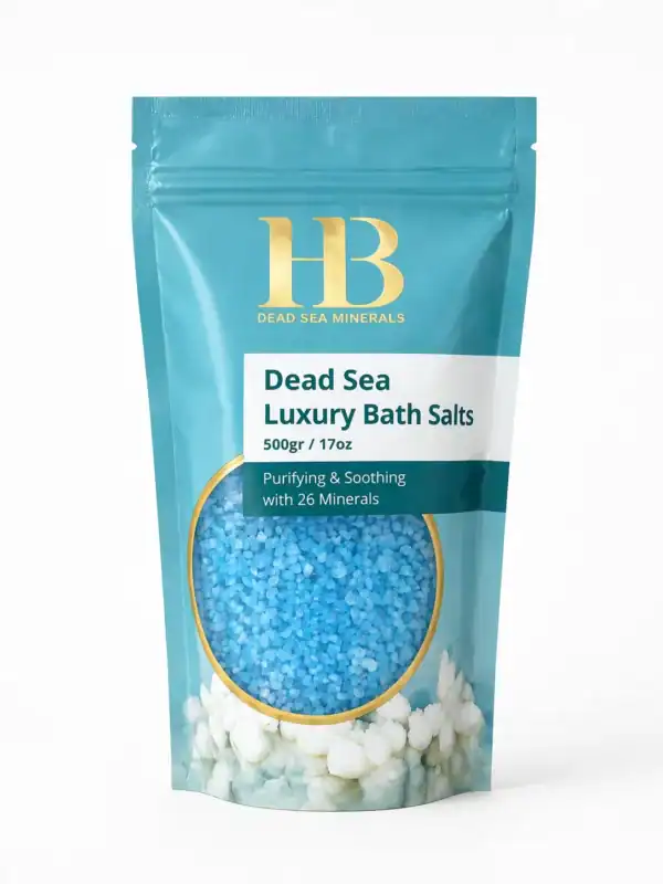H&B Dead Sea Minerals – Luxusní sůl do koupele Levandule 500 g