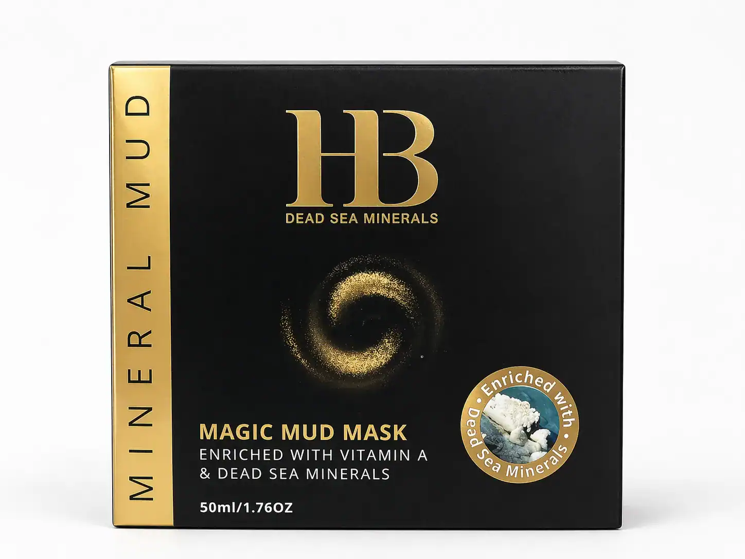 H&B Dead Sea Minerals – Magnetická bahenní maska s minerály z Mrtvého moře 50 ml