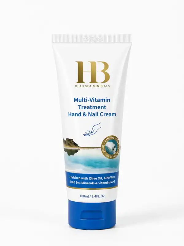 H&B Dead Sea Minerals – Multivitaminový krém na ruce a nehty s minerály z Mrtvého moře 100 ml