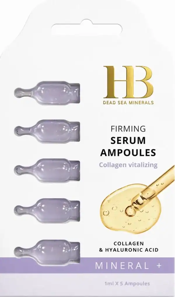 H&B Dead Sea Minerals – Zpevňující Kolagenové Ampule, 1 ml x 5 ampulí