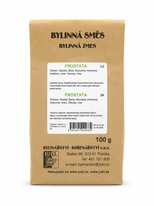 JUKL Bylinný čaj Prostata 100g