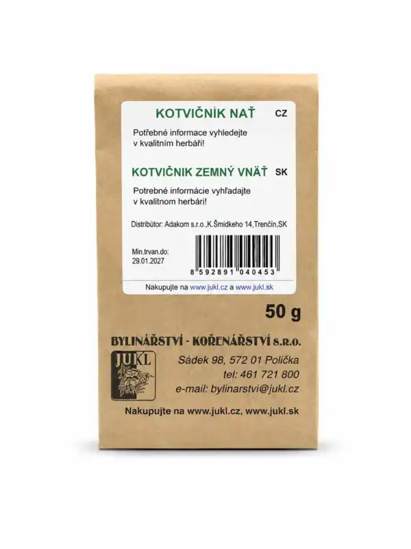 JUKL Čaj Kotvičník nať 50 g