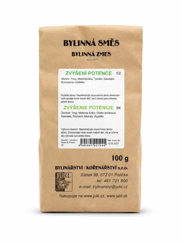 JUKL Čaj Zvýšení potence 100 g