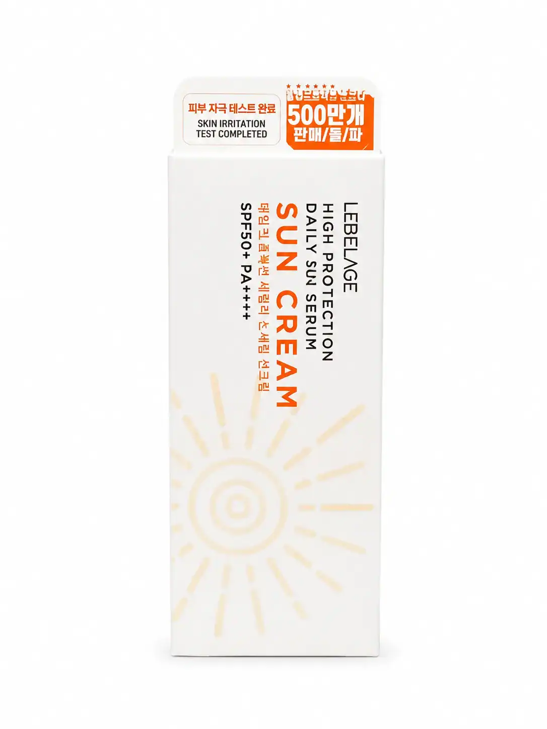 Lebelage Opalovací krém na obličej High Protection Daily No Sebum Sun Cream SPF 50+ PA+++, 30 ml