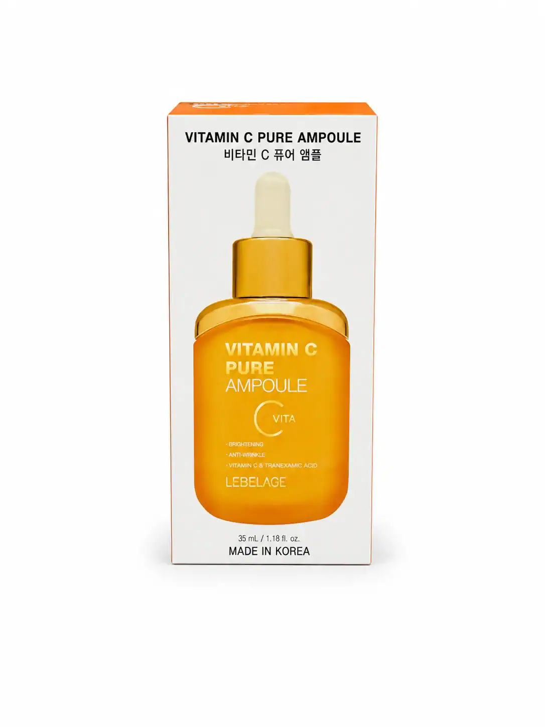 Lebelage Vitamin C Pure ampoule 35ml – Rozjasňující pleťové sérum s vitamínem C