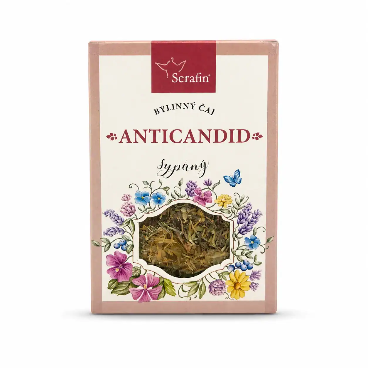 Serafin Anticandid bylinný čaj sypaný 50 g