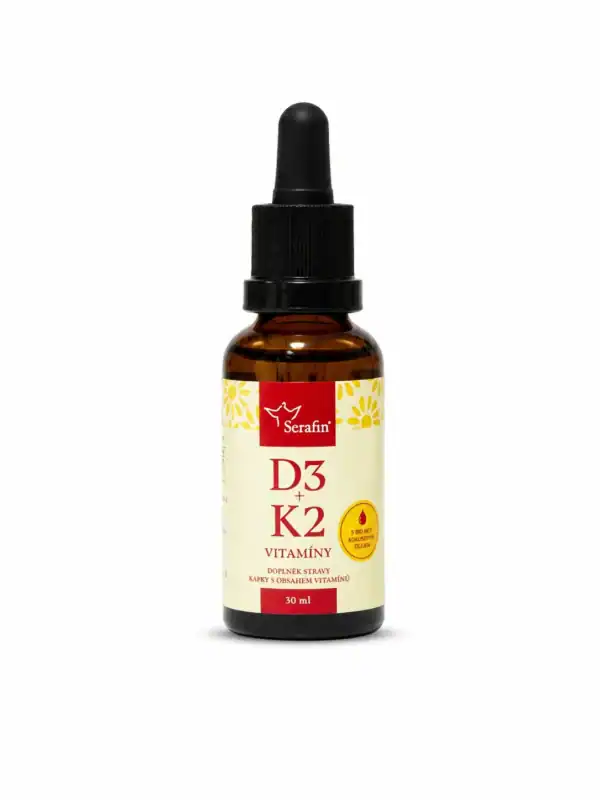 Serafin D3 + K2 Vitamíny – kapky