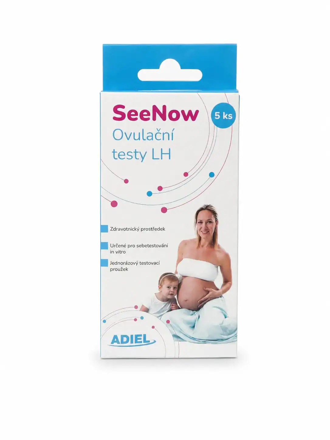 ADIEL SeeNow ovulační testy LH, 5 ks