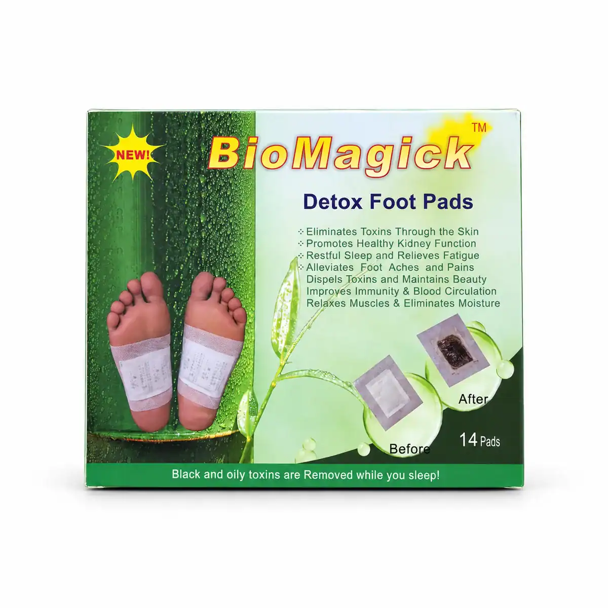 Biomagick Detoxikační náplasti 14 ks