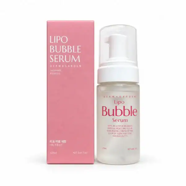 DERMAGARDEN – Bublinkové sérum s niacinamidem a adenosinem – Lipo Bubble Serum, 120 ml