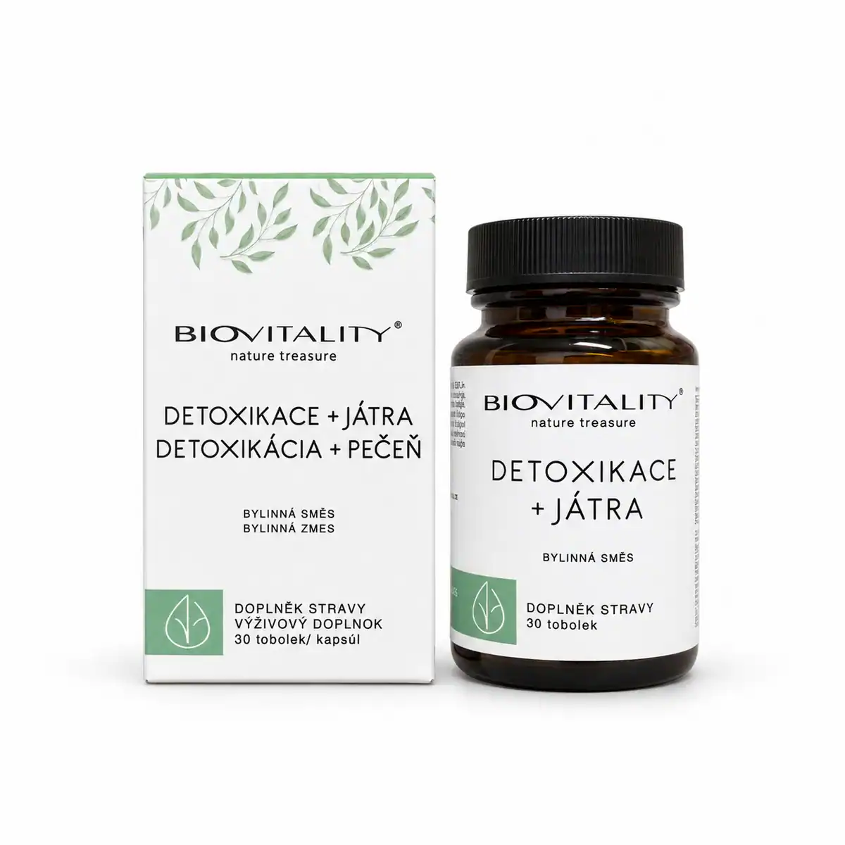 Detoxikace + Játra 60 tobolek