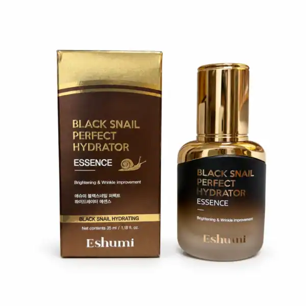 ESHUMI – Black Snail Perfect Hydrator Essence – Pleťová Esence, 35 ml