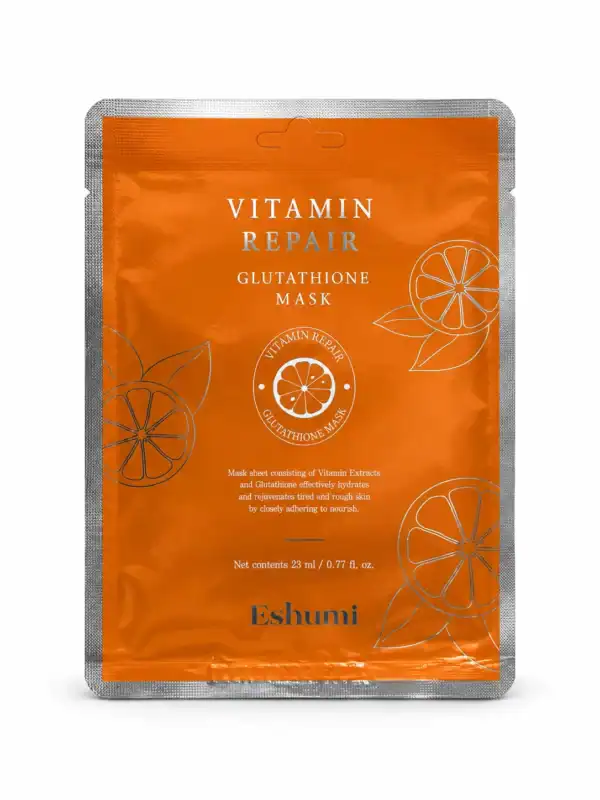 ESHUMI – Regenerační a Rozjasňující Pleťová Maska – Vitamin Repair Glutathione Mask 23 ml
