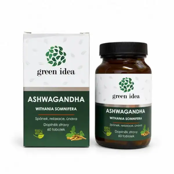 Green idea Ashwagandha 60 tobolek