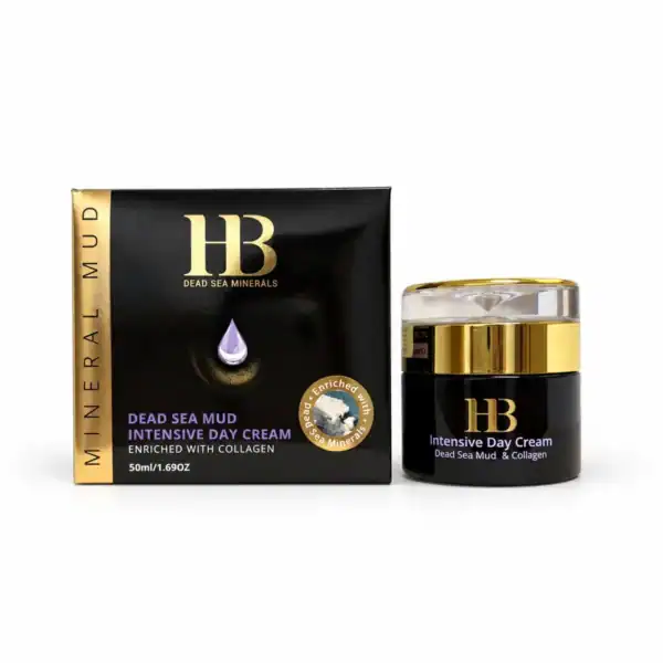 H&B Dead Sea Minerals – Intenzivní denní krém s bahnem z Mrtvého moře a kolagenem 50ml