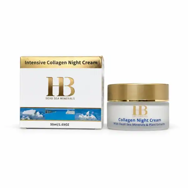 H&B Dead Sea Minerals – Intenzivní kolagenový noční krém s minerály z Mrtvého moře 50 ml