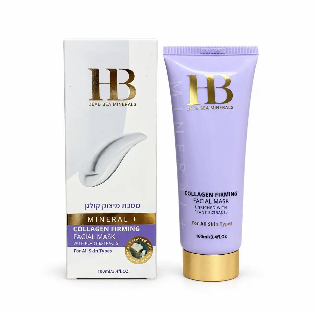 H&B Dead Sea Minerals – Kolagenová zpevňující pleťová maska 100 ml