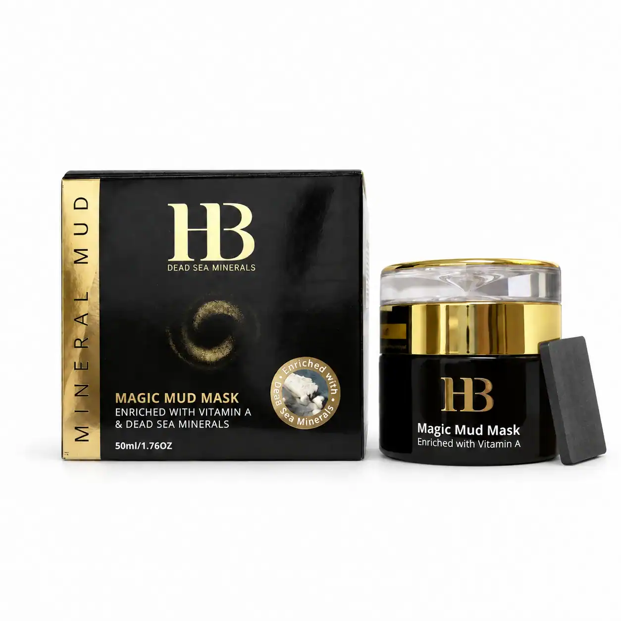 H&B Dead Sea Minerals – Magnetická bahenní maska s minerály z Mrtvého moře 50 ml