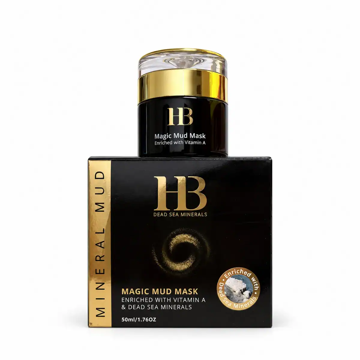 H&B Dead Sea Minerals – Magnetická bahenní maska s minerály z Mrtvého moře 50 ml