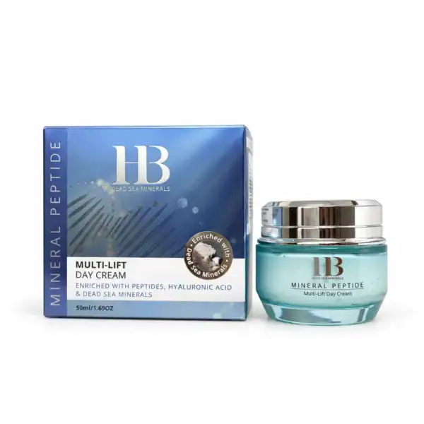 H&B Dead Sea Minerals – Multiliftingový denní krém Mineral peptide 50 ml