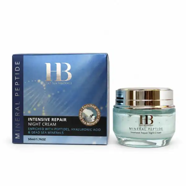 H&B Dead Sea Minerals – Multiliftingový noční krém Mineral peptide 50 ml