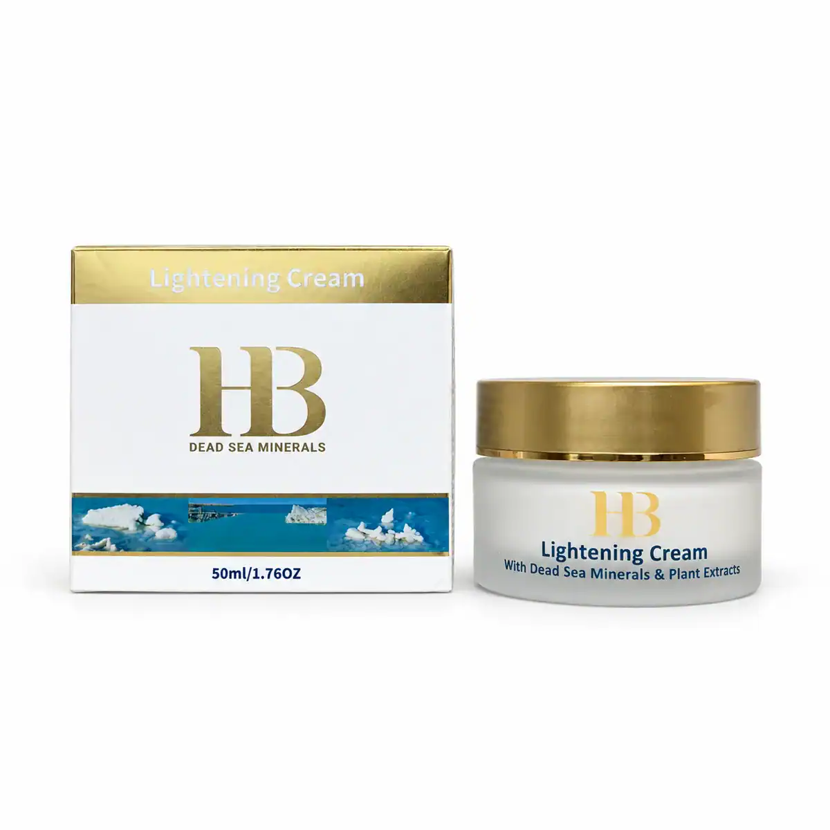 H&B Dead Sea Minerals – Zesvětlující krém s minerály z Mrtvého moře 50 ml