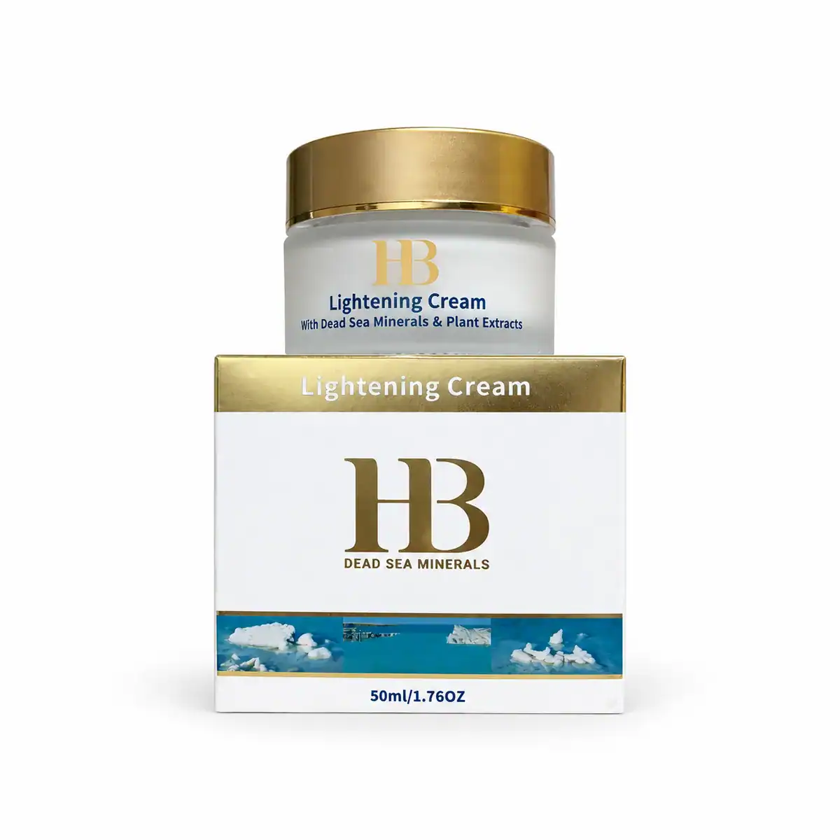 H&B Dead Sea Minerals – Zesvětlující krém s minerály z Mrtvého moře 50 ml